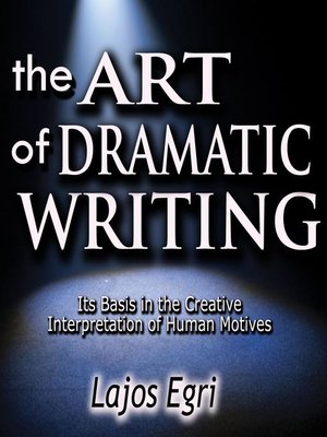 cover image of The Art of Dramatic Writing
